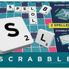 Mattel scrabble 2in1 bordspel