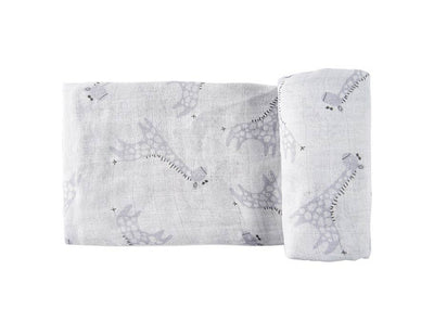 Happybear hydrofiele doek - blue giraffe