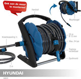 Hyundai slangenhaspel 20 meter | 12 mm slangdikte - 58620 - afbeelding 2