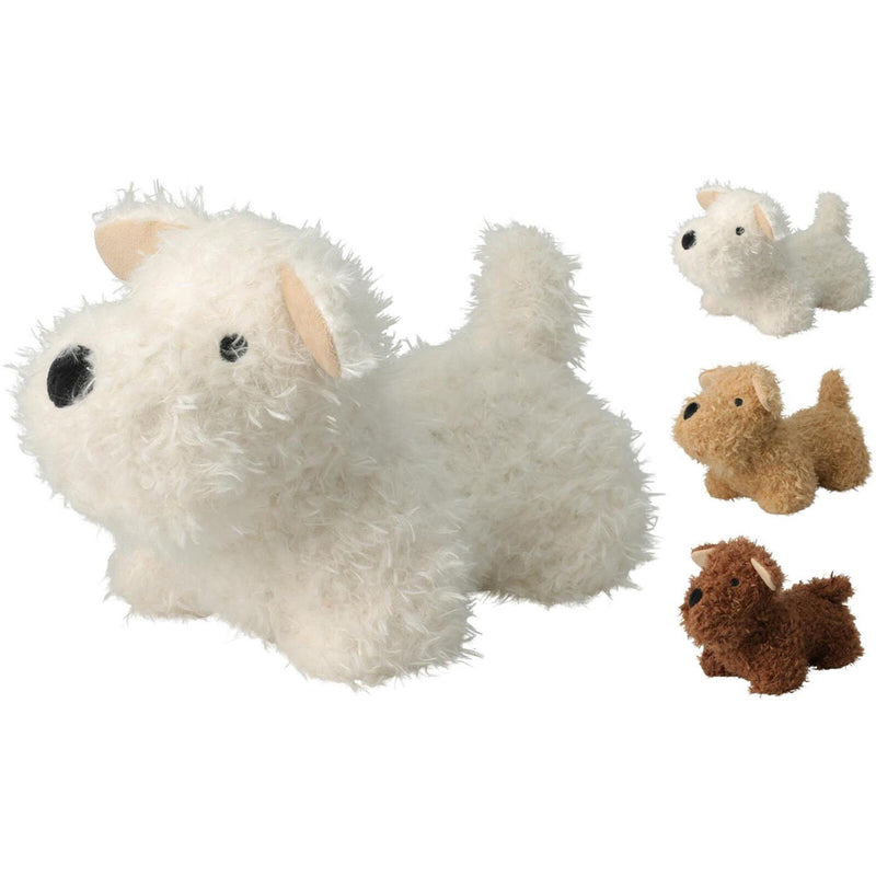 Home styling deurstopper hond 27cm polyester