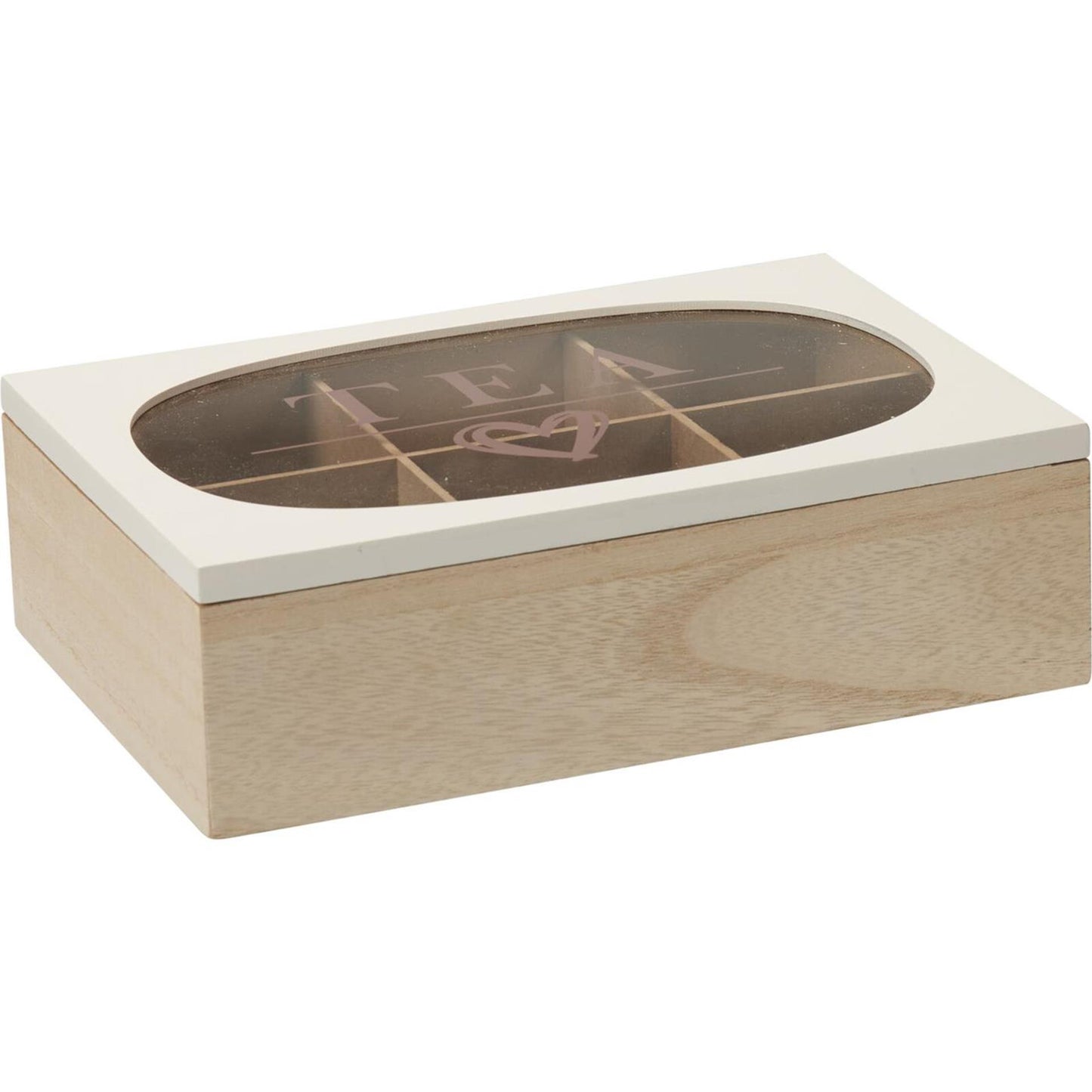 Home styling theedoos 24x16cm 2 assorti