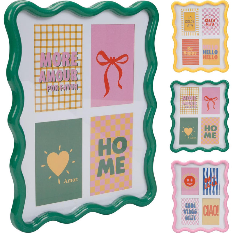 Home styling fotoframe wave 30x38cm bella vita