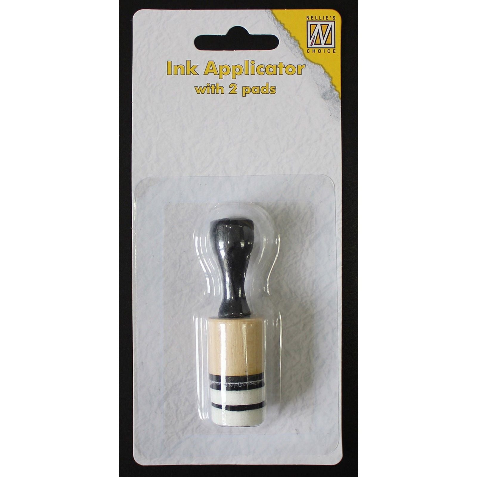 Nellie's choice • ink applicator round small with 2 pads, for chalk