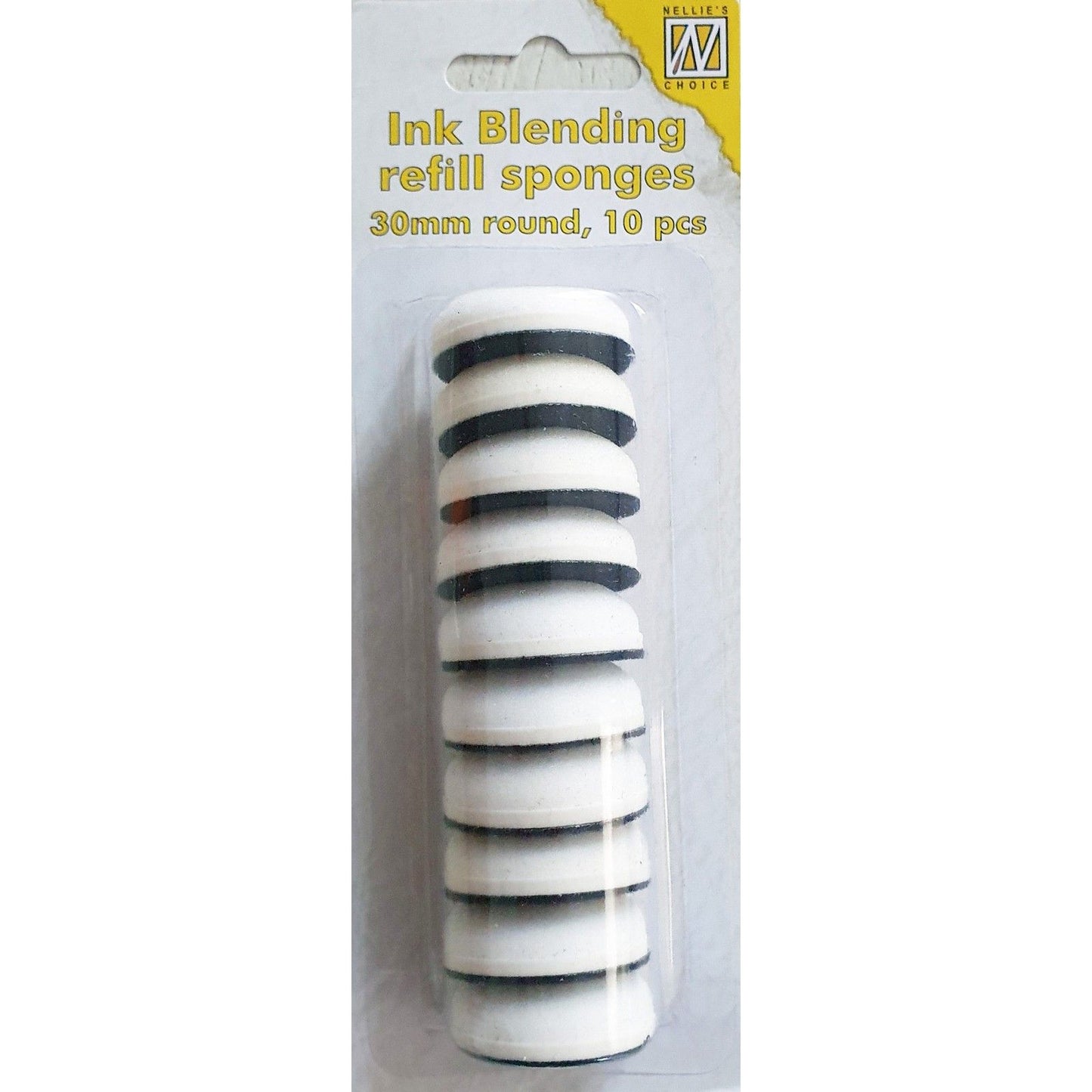 Nellie's choice • ink blending refill sponges, 30mm round 10stuks