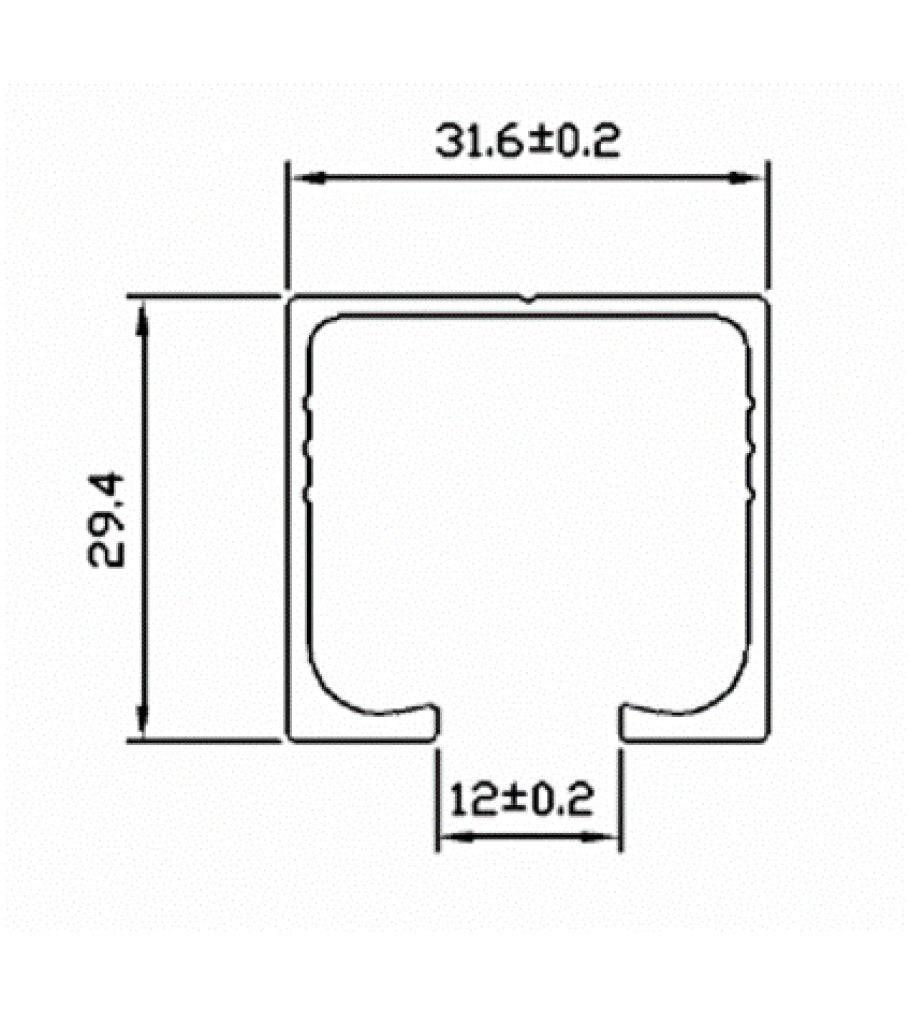 Icetoolz ophanghaak met rollers 65x380mm, p679