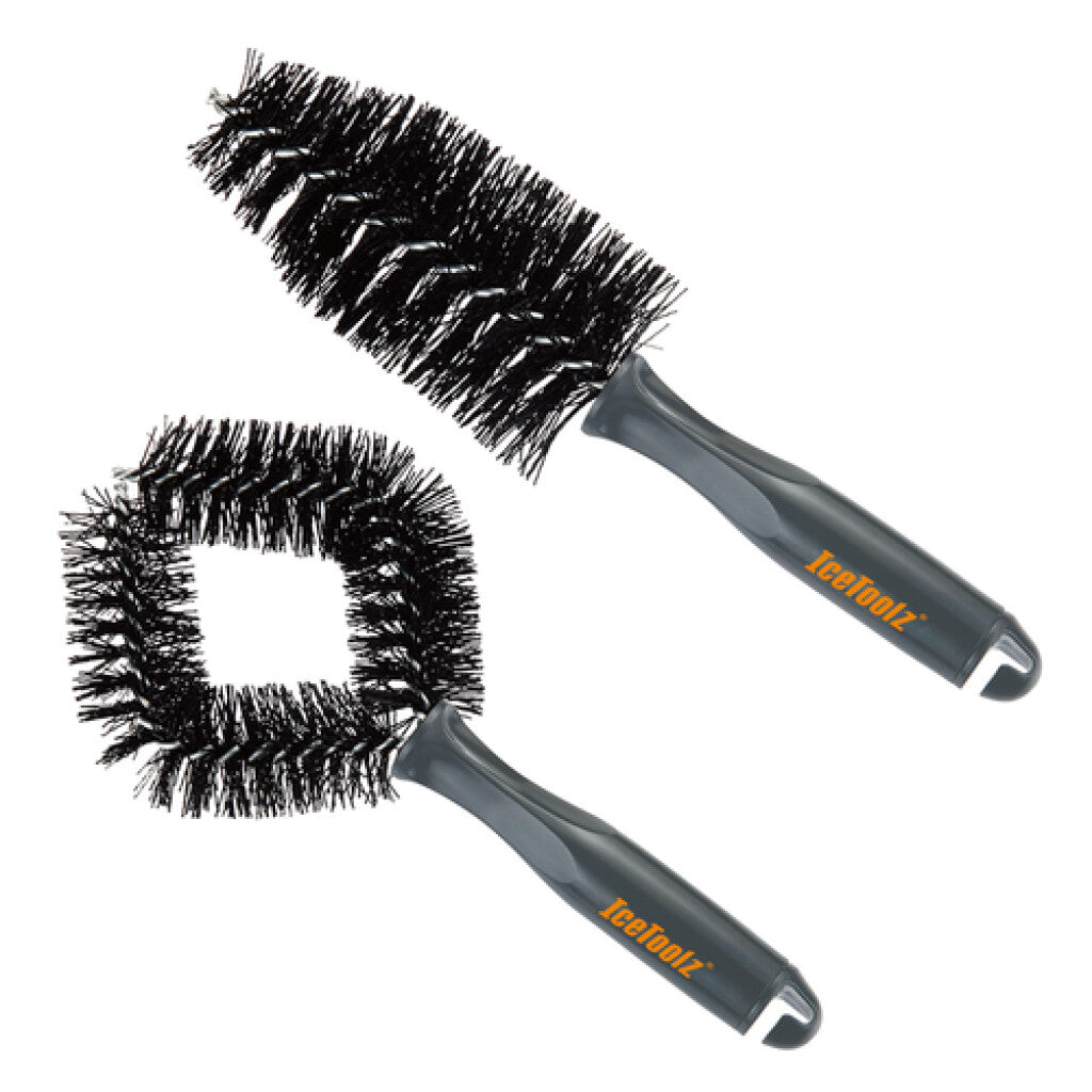 Icetoolz reiningsborstel set #c124 (2-delig)