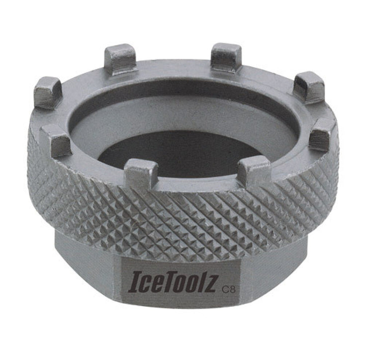 trapas gereedschap 8-noks Shimano + Isis zwart