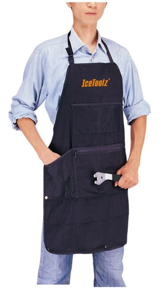 Icetoolz werkplaatsschort proshop 240c155 - katoen