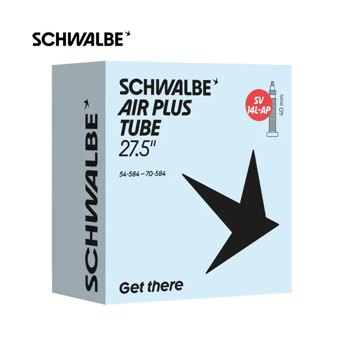 Schwalbe binnenband air plus 27.5x2.10 2.80 54 70-584 sv14l presta ventiel 40mm