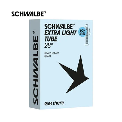 Schwalbe binnenband scv15-el 23 28-622 630 50mm zwart