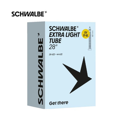 Schwalbe sv17-el extra light 28x1 5 8x1 3 8 (28 44-622) fv 60 mm 10464833