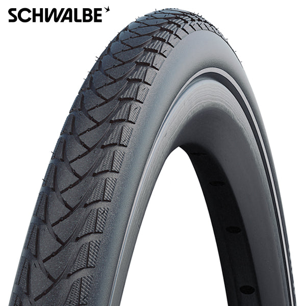 Schwalbe 26x1.00 (25-590) marathon plus rolstoel zwart draad 11284440.01