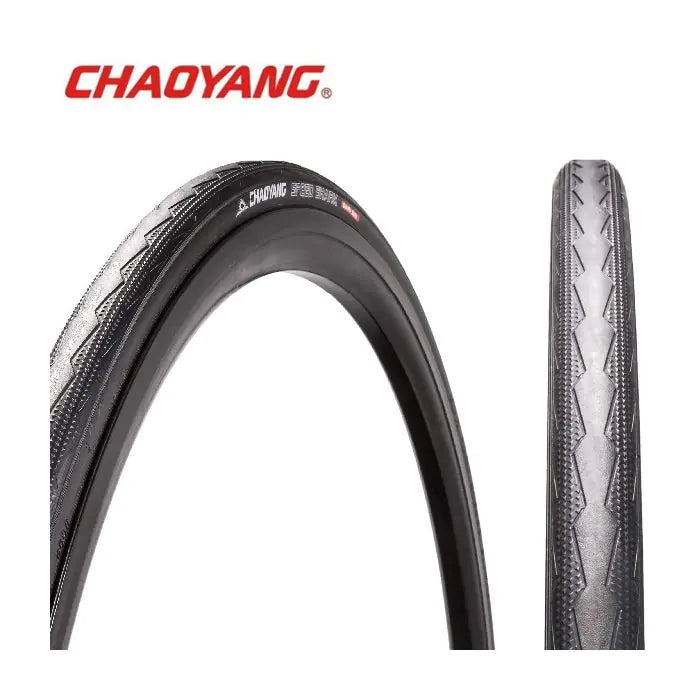 Chaoyang 28-622 speed shark zwart draad met sharkskin anti-lek w311131