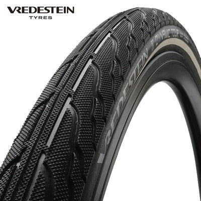 Vredestein 28x1 5 8x1 1 8 (28-622) dynamic tour zwart reflex draad 28454