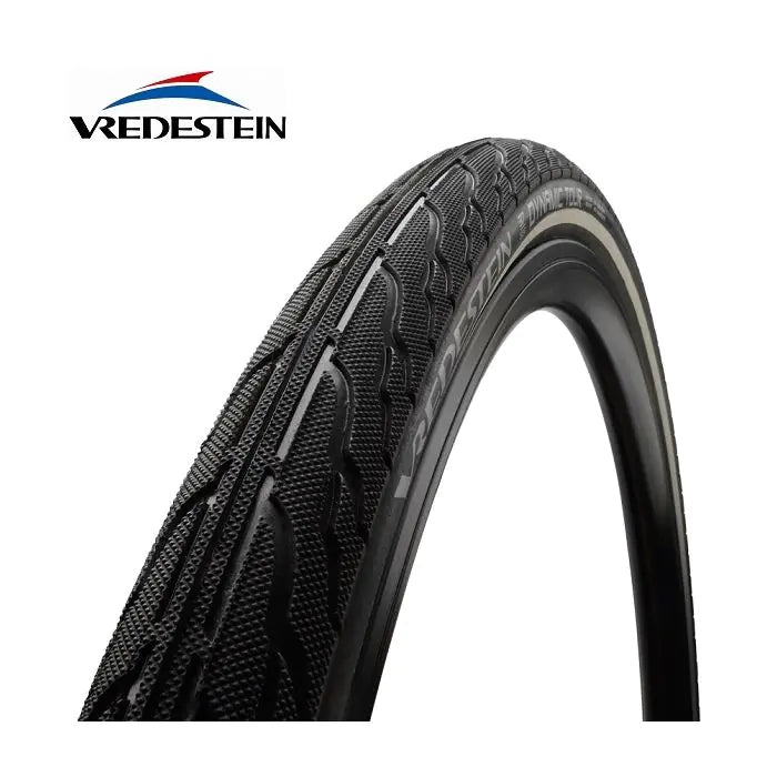 Vredestein buitenband dynamic tour 50-622 zwart refl