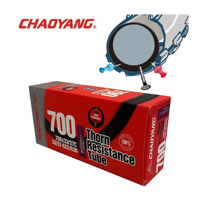 Chaoyang 28x1 5 8x1 3 8 (37 40-622) antilek 3,7 mm (thorn resistance) fv 48 mm y122508+3
