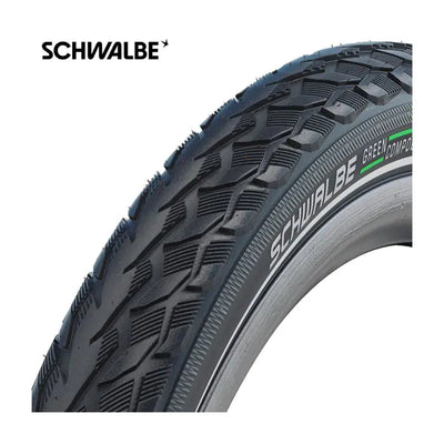 Schwalbe delta cruiser plus 28x15 8x13 8 37-622 28x1.40 zwart reflex