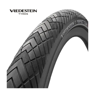 Vredestein buitenband perfect tour + 37-622 zwart refl
