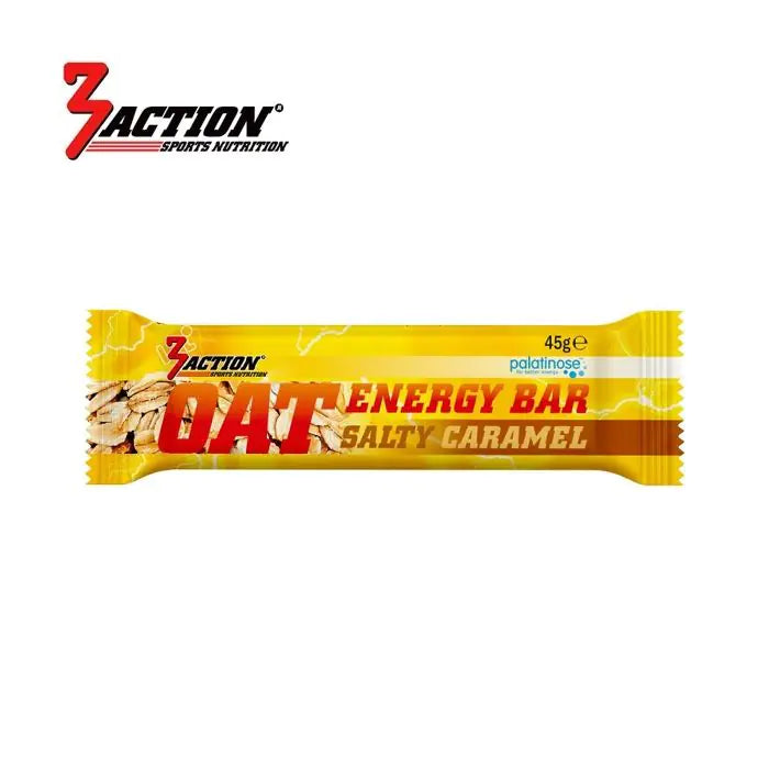 3action oat energy bar salty caramel 45 gram - displaydoos 20 stuks - 1202030017