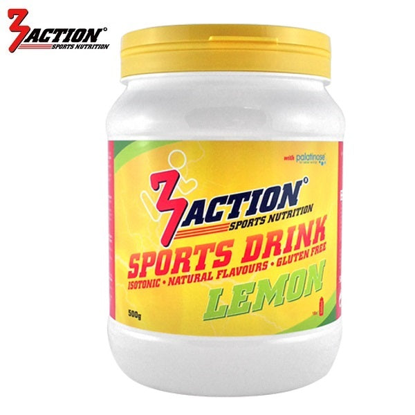 3action sport drink lemon 500 gram 1201000001