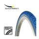 Dutch perfect buitenband 28 x 1 ½ 40-635mm anti-lek - blauw met reflectie