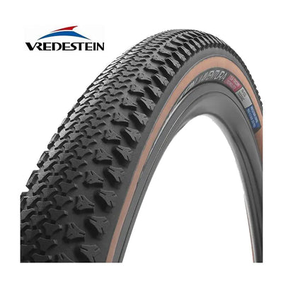 Vredestein - aventura tlr 700x44c zwart bruin