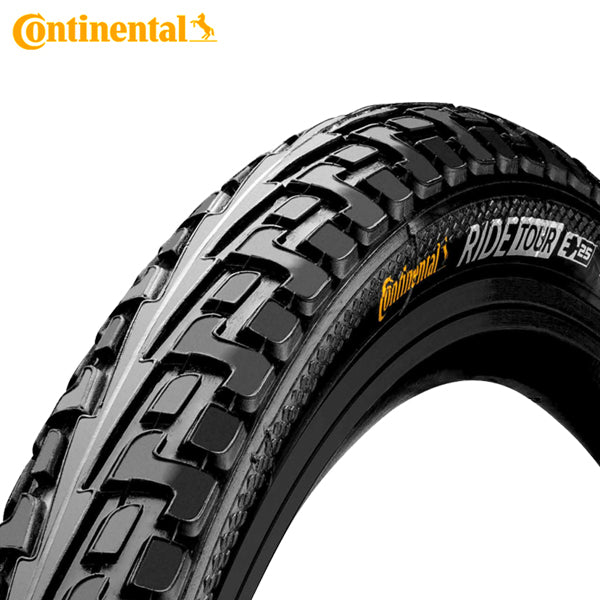 Continental buitenband ride tour 47-507 (24x1.75) zwart reflectie