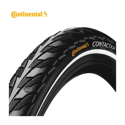Continental Buitenband Contact 28 x 1.75 47-622 zwart met reflectie