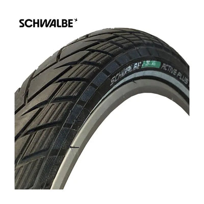 Schwalbe 28x1.75 (47-622) energizer plus active zwart reflex draad 11100313