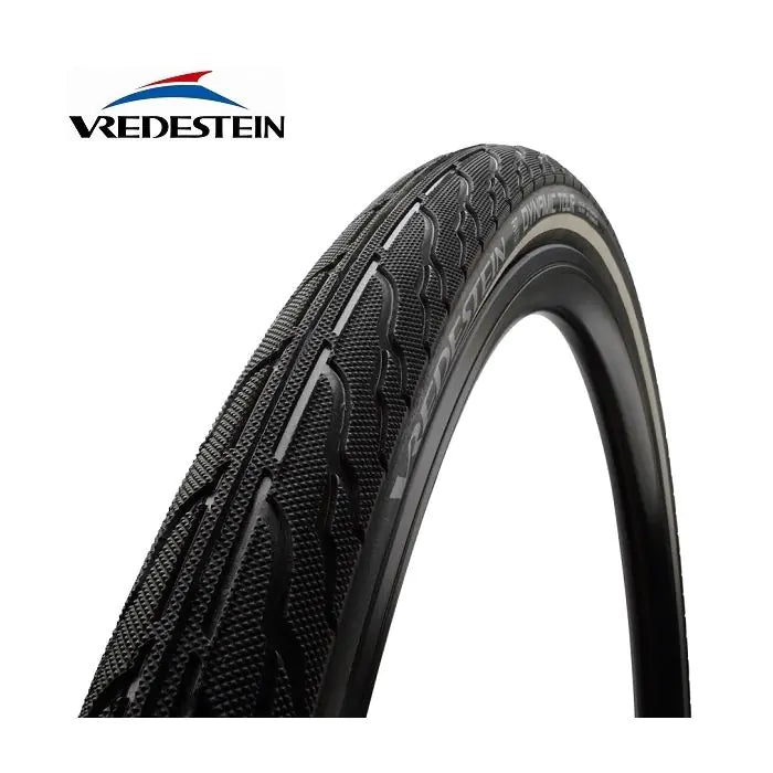 Vredestein buitenband dynamic city 47-406 zwart refl