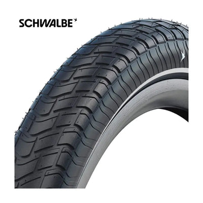 Schwalbe benelux b.v. schwalbe bub. 50-406 motion big apple raceguard hs 632 addix green b b-sk+rt - 11159654