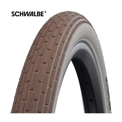Schwalbe Buitenband Schwalbe Frank K-Guard 28 x 2.00 50-622 mm bruin creme met reflectie