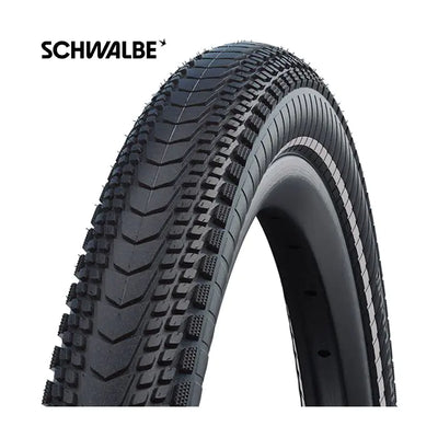 Vouwband Schwalbe Marathon Almotion MicroSkin 28 x 2.00 50-622 mm - zwart met reflectie