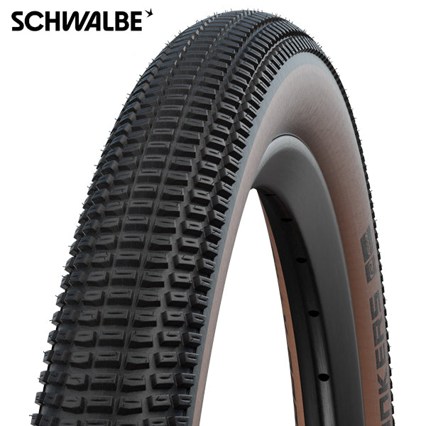 Schwalbe 26x2.10 (54-559) billy bonkers active k-guard zwart-brons draad 11159348