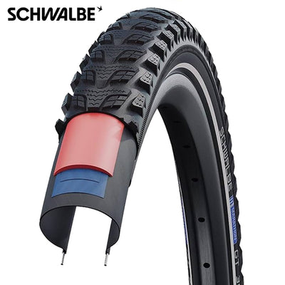 Schwalbe 26x2.15 (55-559) marathon gt 365 zwart reflex draad 11159245