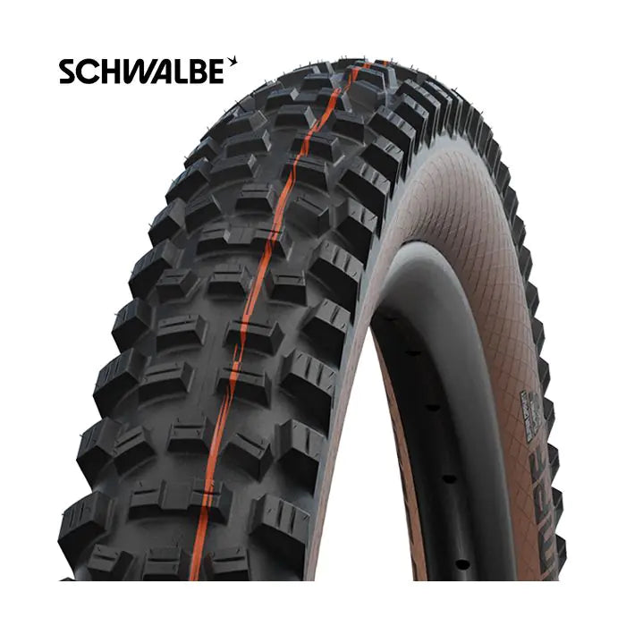 Vouwband Schwalbe Hans Dampf Evo Super Trail 27.5 x 2.35 60-584 - bronze sidewall
