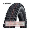 Vouwband Schwalbe Hans Dampf Super Gravity 29 x 2.35 60-622 mm - zwart