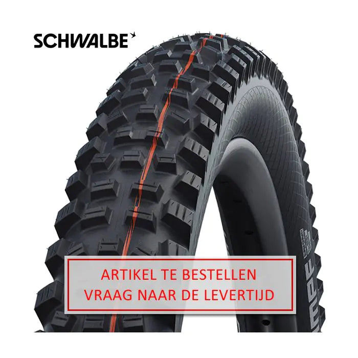Vouwband Schwalbe Hans Dampf Super Gravity 29 x 2.35 60-622 mm - zwart