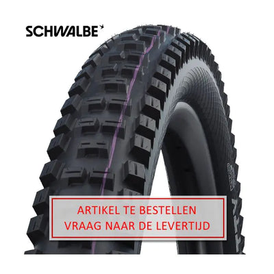 Schwalbe Vouwband Schwalbe Betty Super Downhill 29 x 2.40 62-622 mm zwart