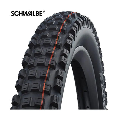Schwalbe vouwband eddy current rear evolution 65-622 tle zwart