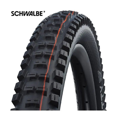 Schwalbe vouwband big betty super trail addix soft 27.5 x 2.80 70-584 mm - zwart