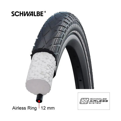 Schwalbe airless rim ring 12 mm sas02