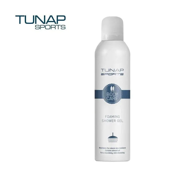 Tunap sports foaming shower gel 200 ml (vpe=12st)