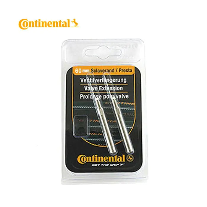 Continental ventielverlengers 60 mm aluminium (2 stuks) 0140034