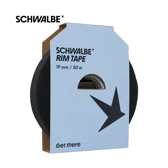 Schwalbe benelux b.v. velglint schwalbe hoge druk 50 meter x 19mm - zelfklevend textiel (op rol)