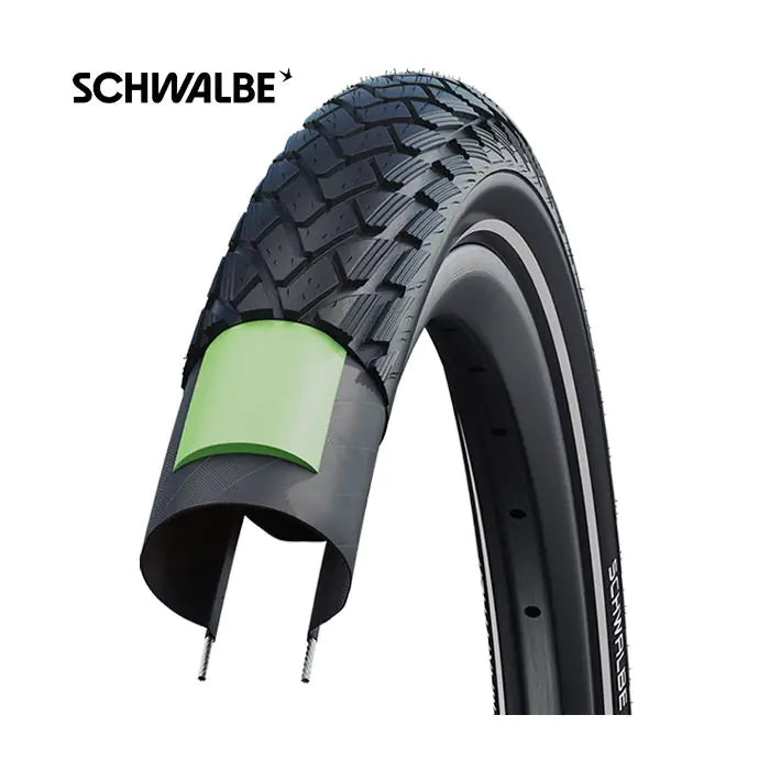 Schwalbe buitenband Marathon Perf G-Guard 28 x 1.65 zw refl