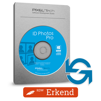 Pixel-Tech IdPhotos Update-Abonnement Verlenging 1 Jaar