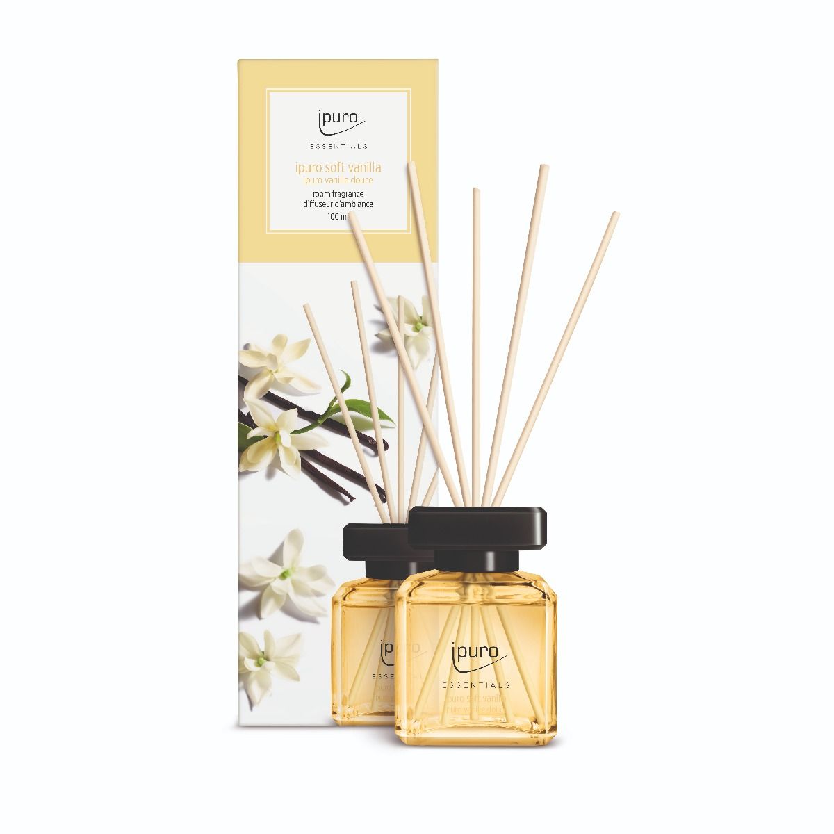 Ipuro geurdiffuser soft vanilla 100 ml