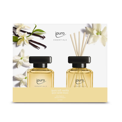 Ipuro geurdiffuser soft vanilla 2 x 50 ml