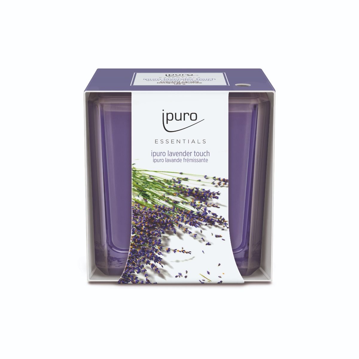 Ipuro geurkaars lavander touch 125gr.